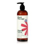 Plant Therapy botella frontal 16 oz mostrando el envase y sello orgánico
