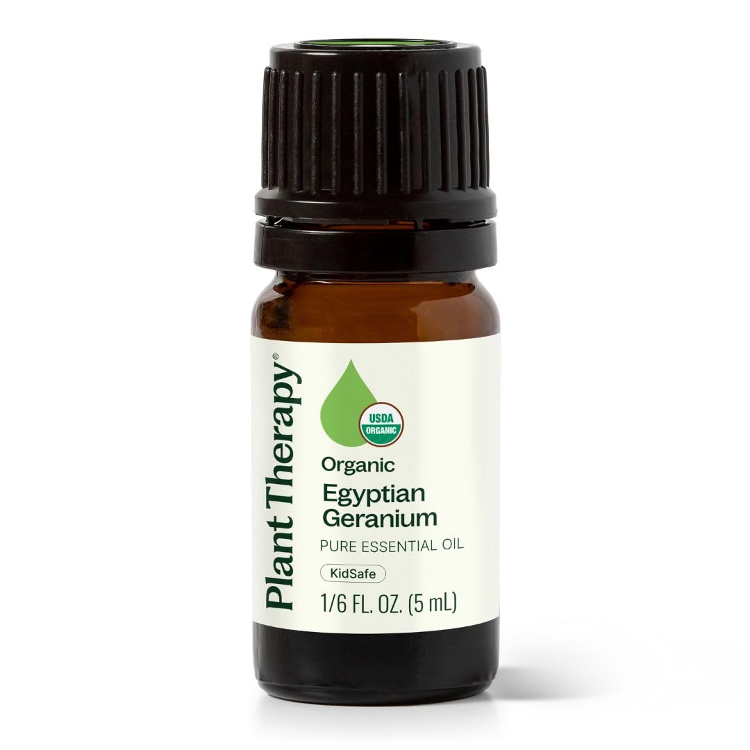 Plant Therapy frasco frente mostrando etiqueta clara y beneficio aromático