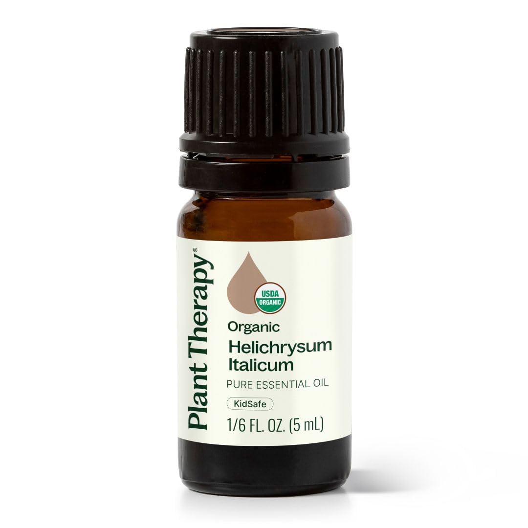 Plant Therapy frasco frontal de Helichrysum orgánico, confianza en calidad