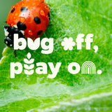 Plant Therapy familia al aire libre usando la mezcla diluida con tranquilidad