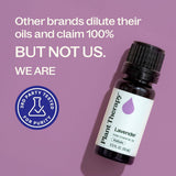 Plant Therapy botella 100 mL junto a objeto para comparar tamaño
