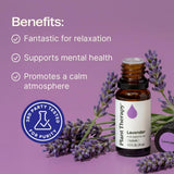 Plant Therapy gota de Lavender mostrando textura y pureza visual