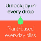 Plant Therapy botella junto a regla para comparar tamaño y portabilidad