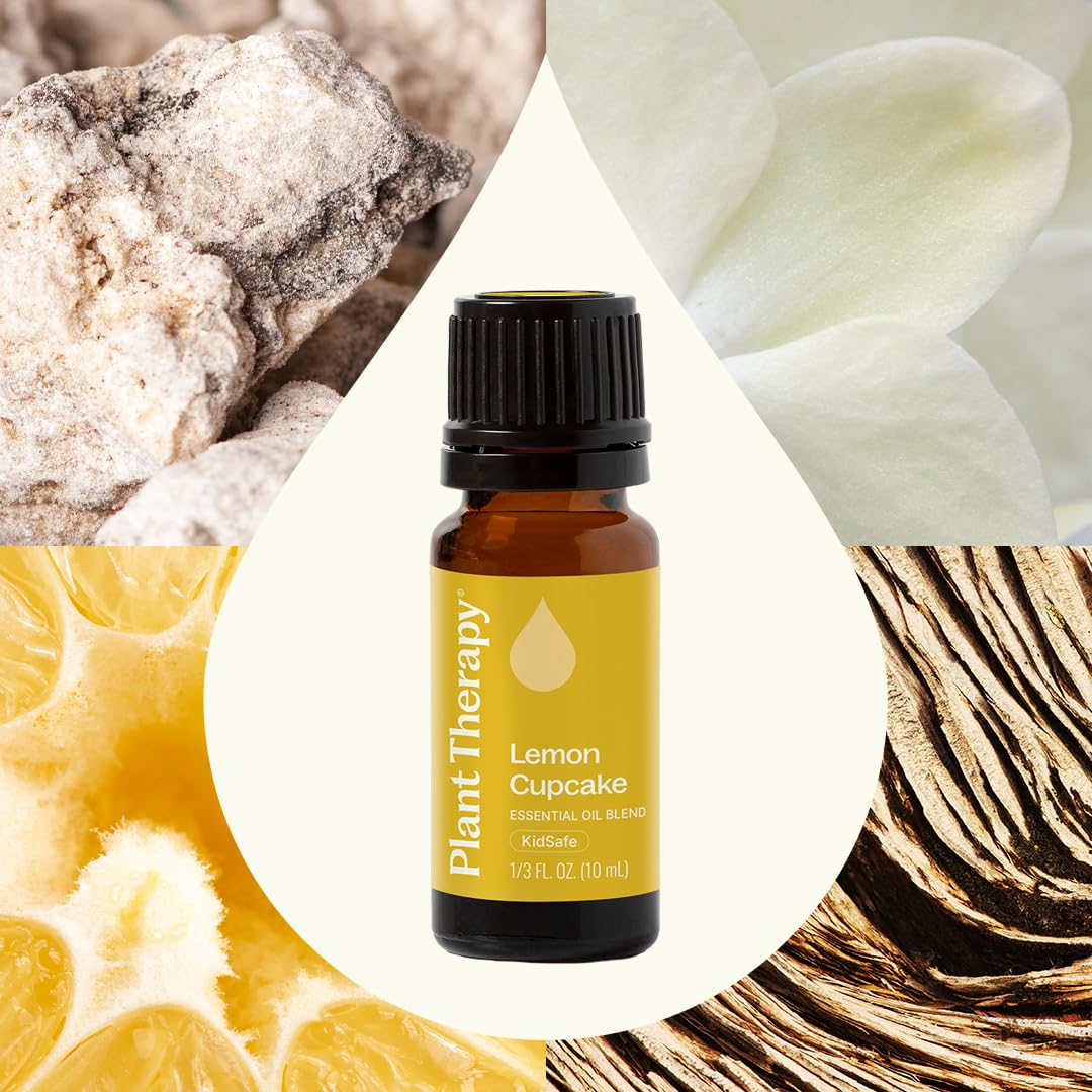 Plant Therapy gota del aceite en la piel mostrando textura y aspecto puro