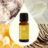 Plant Therapy gota del aceite en la piel mostrando textura y aspecto puro