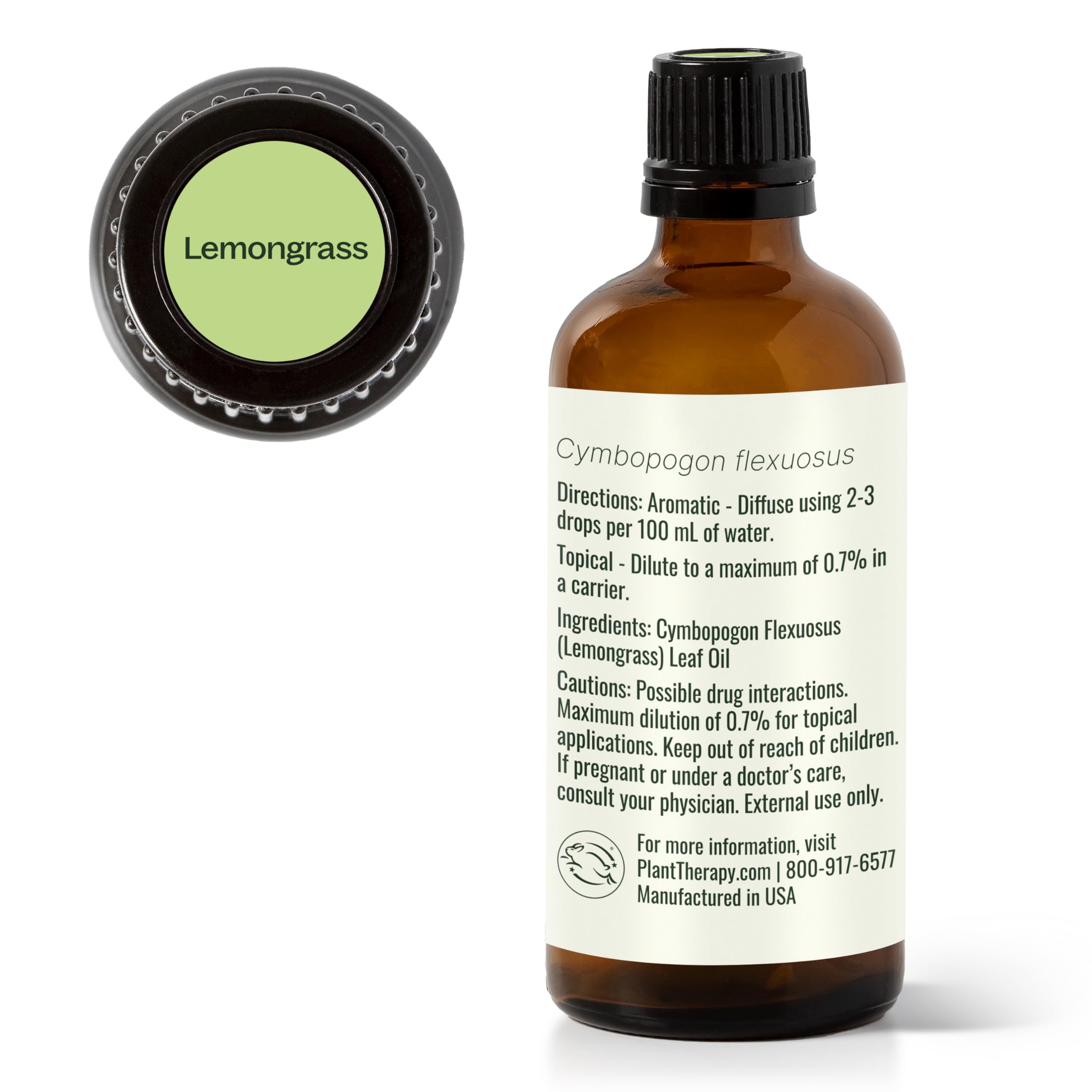 Plant Therapy ambiente hogareño fresco con lemongrass difundido y luminoso