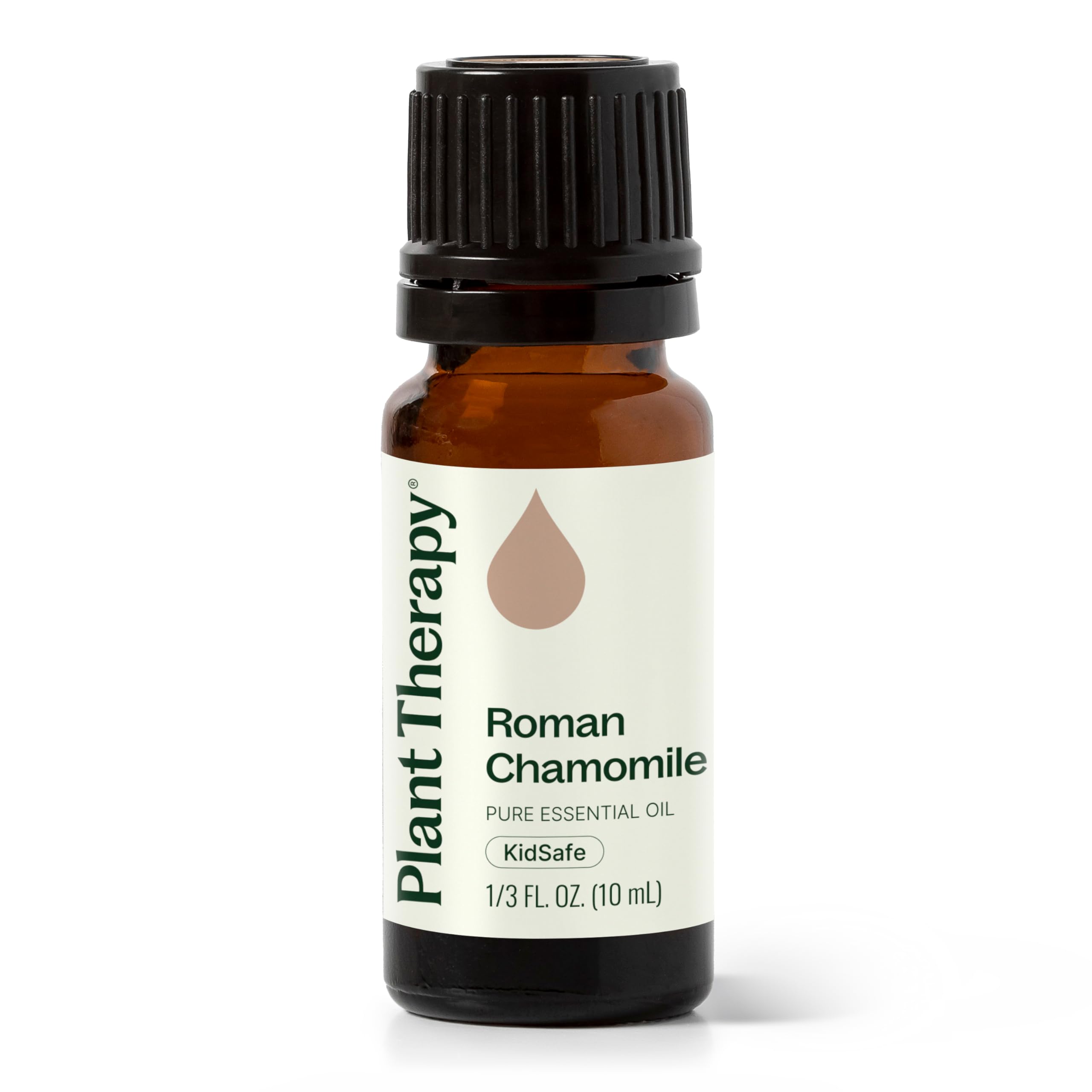 Plant Therapy frasco frontal mostrando etiqueta clara y beneficio de pureza