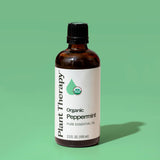 Plant Therapy frasco junto a regla para comparar tamaño y capacidad 100 mL