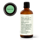 Plant Therapy certificado de lote junto a la botella que muestra control de calidad