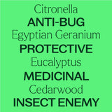 Plant Therapy Nature Shield dispersándose en difusor en patio, ambiente agradable