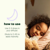 Plant Therapy instrucciones de uso Nighty Night para dilución segura