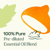 Plant Therapy aplicación en muñeca ofreciendo alivio aromático inmediato en movimiento