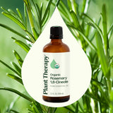 Plant Therapy romero gota de aceite en superficie mostrando textura pura