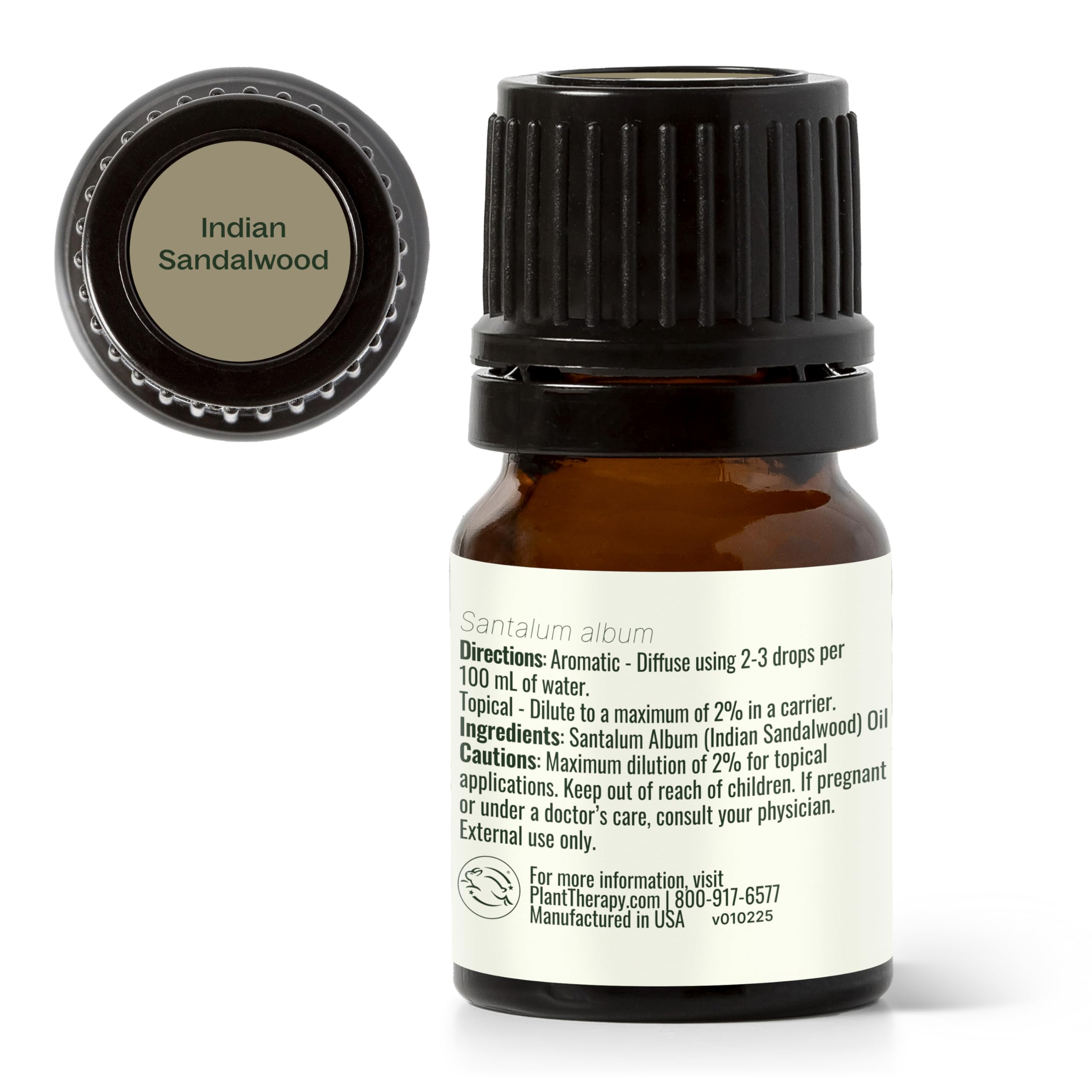 Plant Therapy botella junto a almohada en escena nocturna para rutina de descanso
