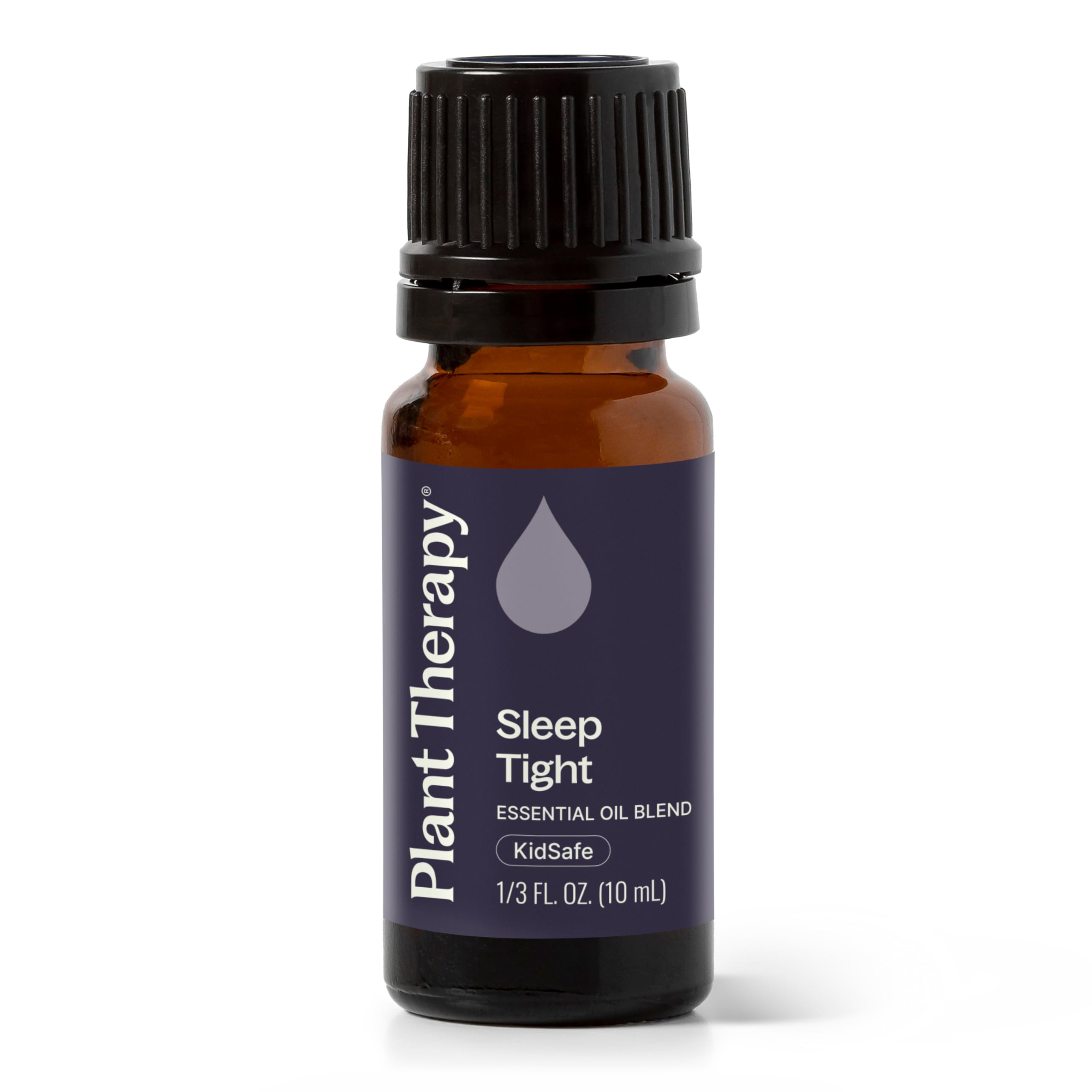 Plant Therapy frasco Sleep Tight frente mostrando etiqueta clara y volumen
