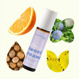 Plant Therapy botella 10 mL junto a una moneda para mostrar tamaño portátil