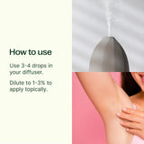 Plant Therapy gota de aceite en primer plano resaltando pureza y concentración