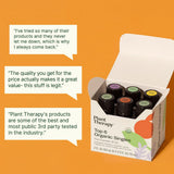 Plant Therapy gota de aceite en piel, textura pura para mezclas seguras