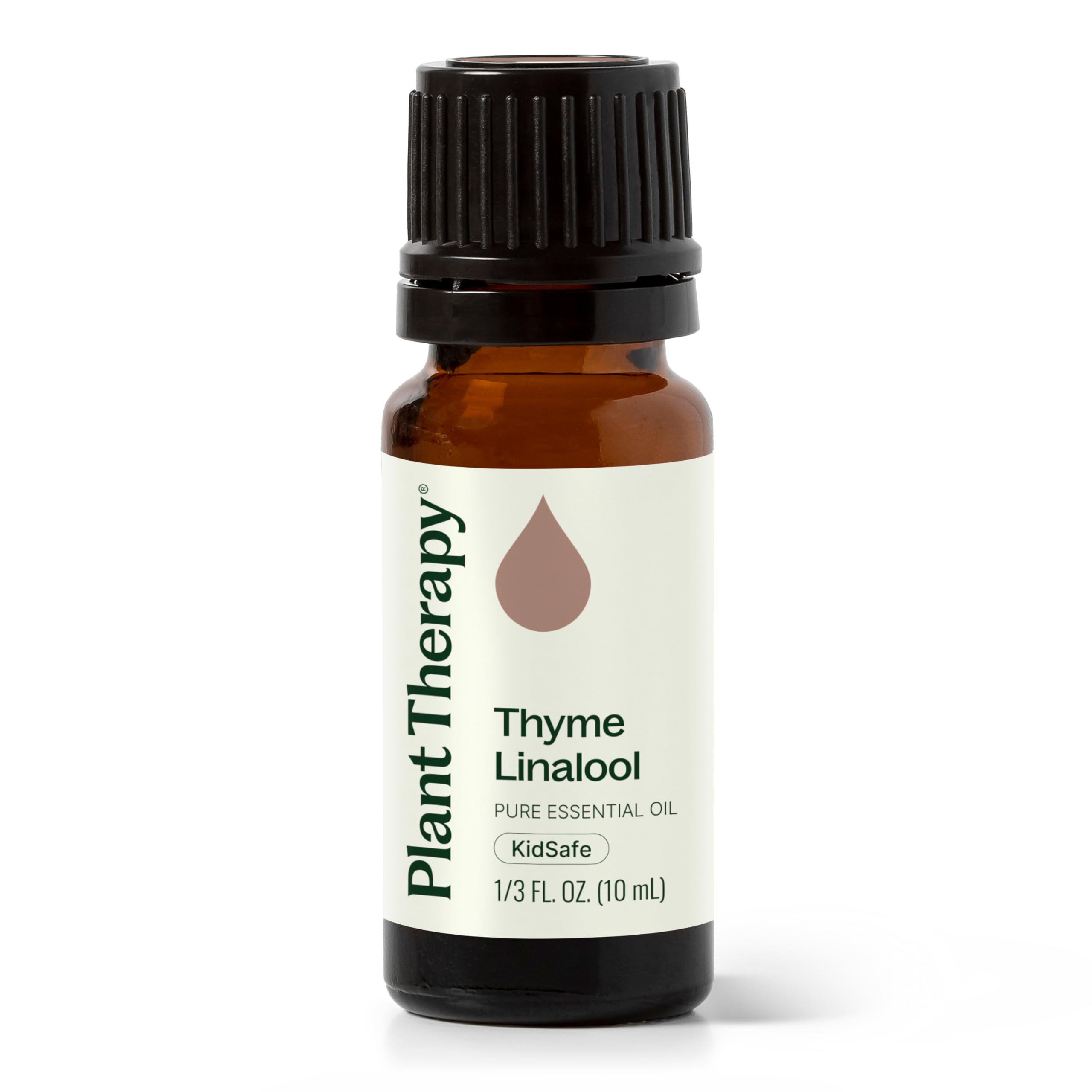 Plant Therapy frasco frontal mostrando etiqueta clara y formato 10 mL, ideal para mezclas