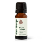 Plant Therapy frasco frontal mostrando etiqueta clara y formato 10 mL, ideal para mezclas