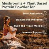 PlantFusion etiqueta nutricional enfocada en proteínas e ingredientes clave