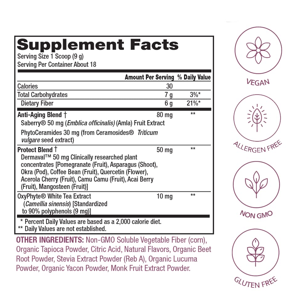 PlantFusion etiqueta de ingredientes destacando fórmula vegana y limpia