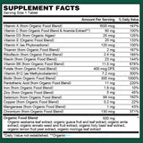 PlantFusion etiqueta nutricional detallada indicando ingredientes y certificaciones