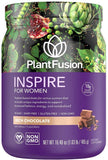 PlantFusion empaque frontal mostrando sabor Rich Chocolate y beneficios principales