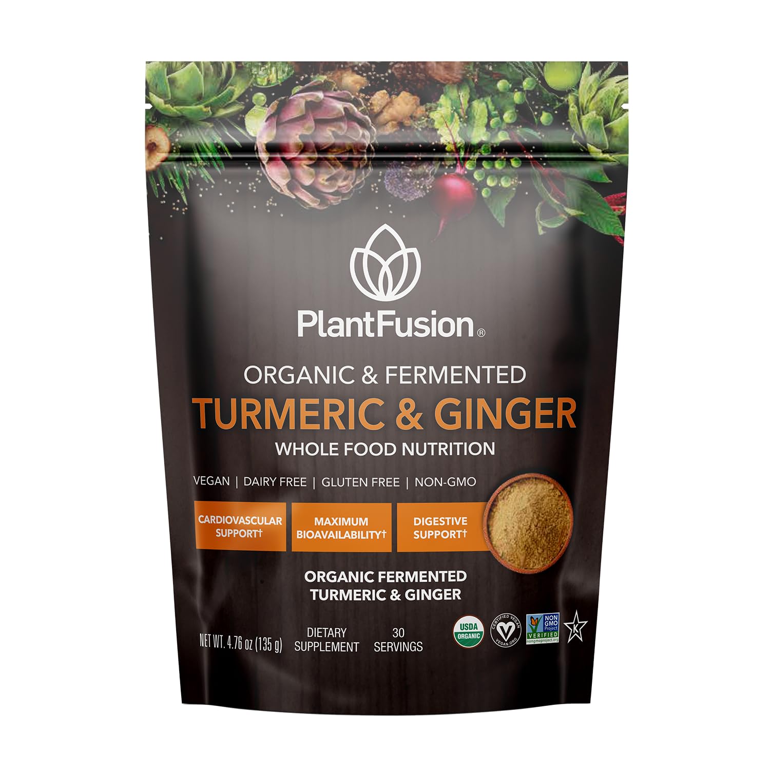 PlantFusion empaque SoTru frente mostrando marca y diseño, beneficio claridad informativa