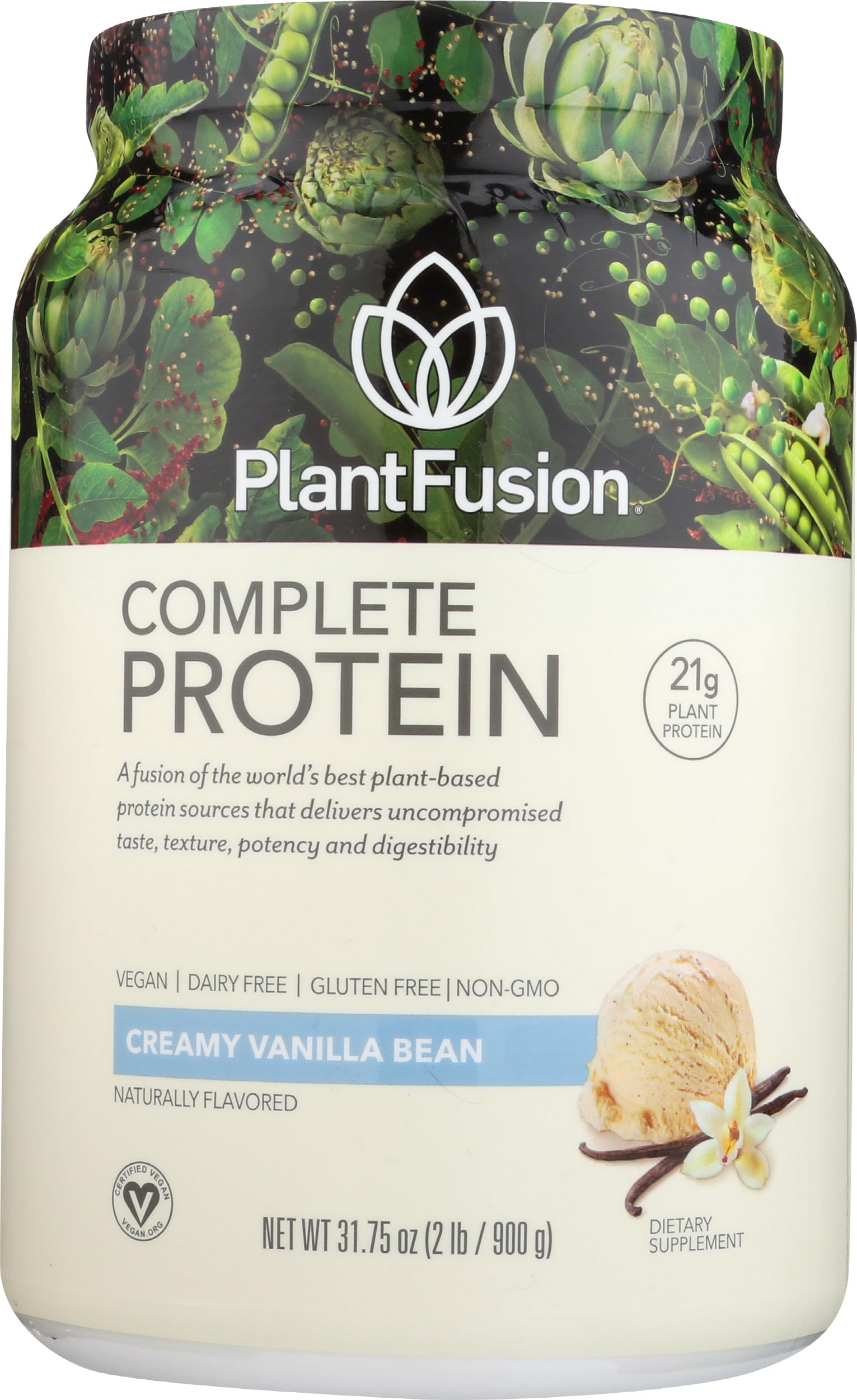 PlantFusion textura del polvo destacando mezcla fina y sin grumos beneficiosa