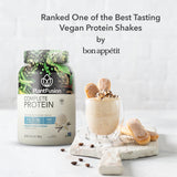 PlantFusion batido de vainilla listo para beber, sabor natural y sin grumos