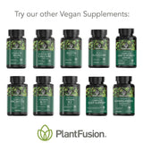 PlantFusion etiqueta con información nutricional y certificaciones claras
