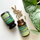 Plantiva ImmuneDx etiqueta nutricional legible, transparencia en ingredientes