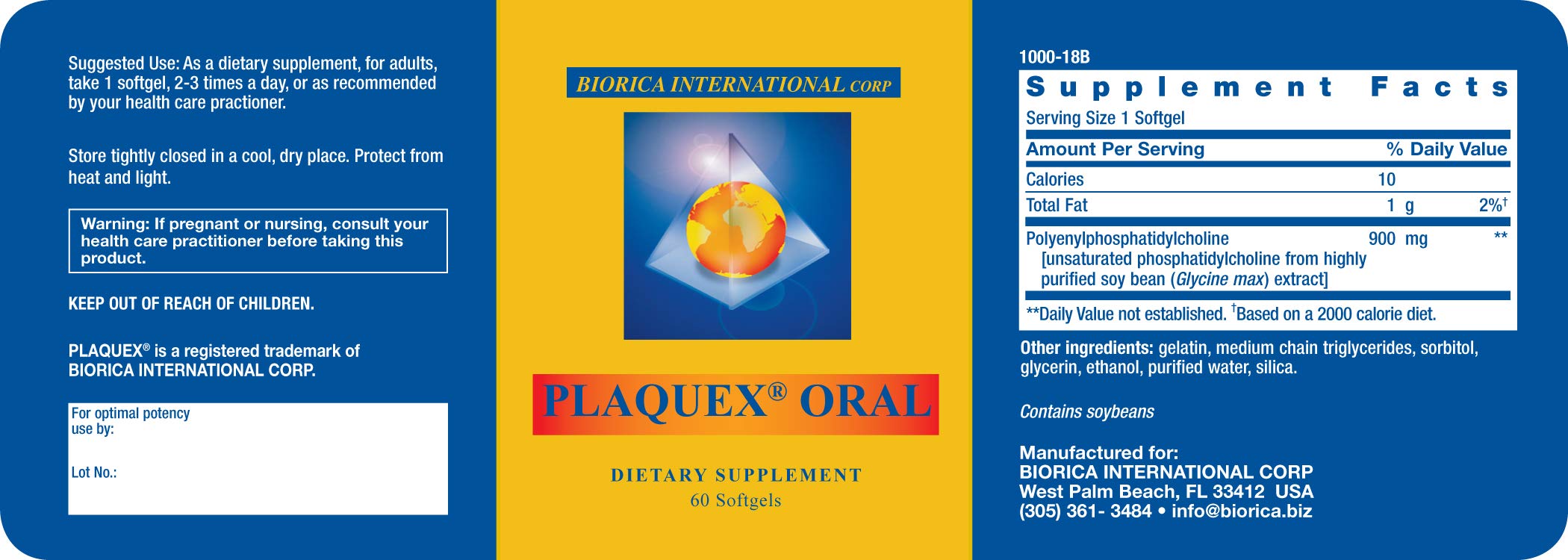 Plaquex primer plano de softgel transparente destacando la textura y pureza