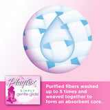Playtex caja abierta con 36 unidades para conveniencia y stock