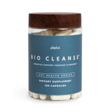 Plexus Bio Cleanse frente del envase mostrando 120 cápsulas y etiqueta clara, beneficio de apoyo digestivo