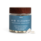 Plexus Bio Cleanse frontal del envase mostrando beneficio de limpieza suave