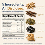 Plus+Ultra packaging limpio que resalta formulación vegana