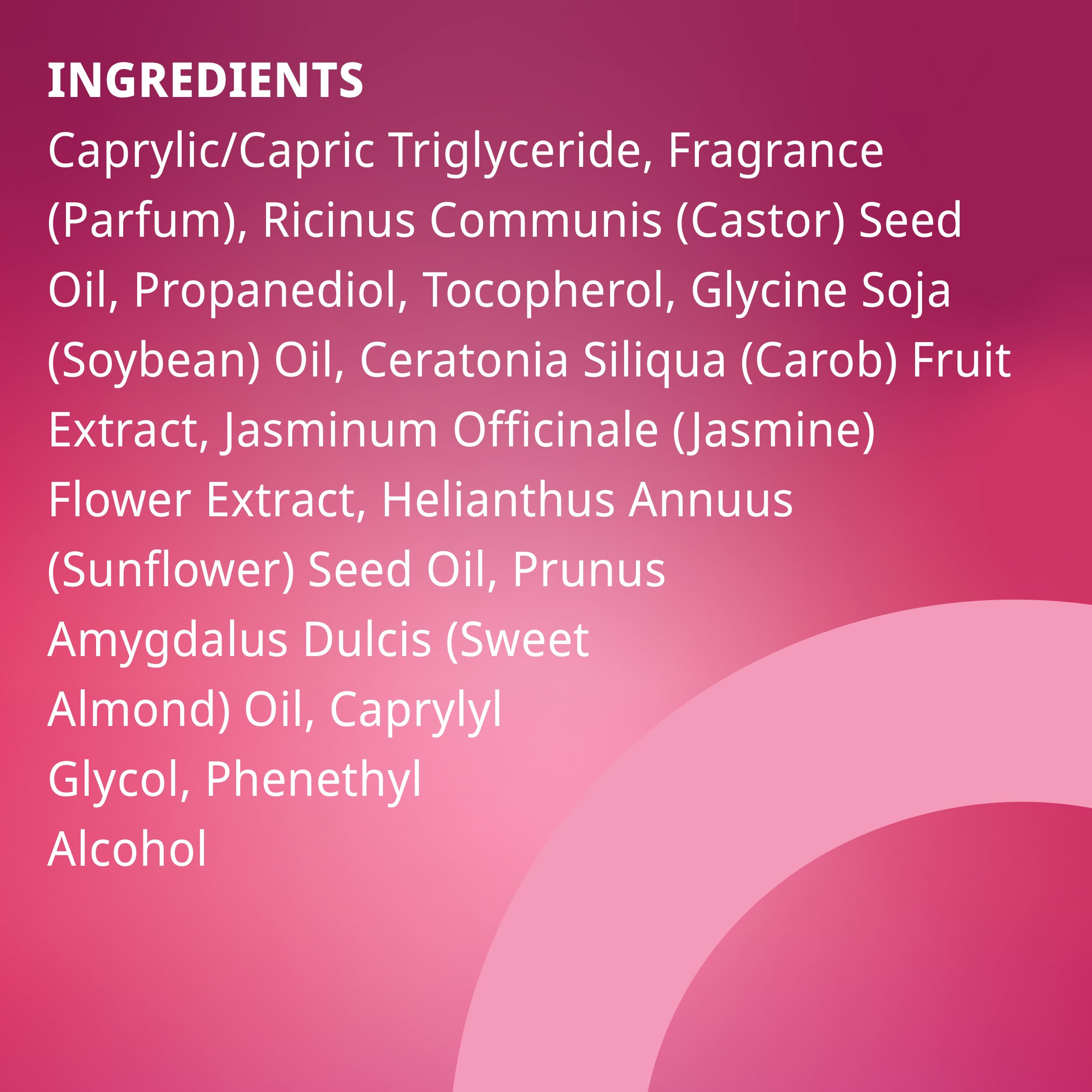 plusOne ingredientes naturales aceites que hidratan y suavizan la piel