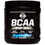 PMD envase frontal mostrando BCAA y beneficios de rendimiento
