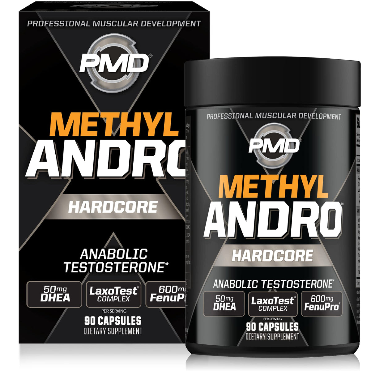 PMD envase frontal mostrando diseño y beneficio de fuerza