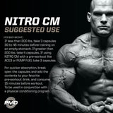 PMD Nitro CM en ambiente de entrenamiento enfatizando resistencia