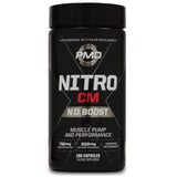 PMD Nitro CM vista frontal del envase, aporta pump visible