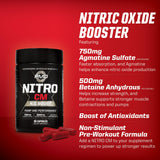 PMD Nitro CM lista de ingredientes mostrando arginina y citrulina