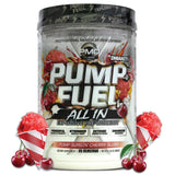 PMD envase frontal Pump Fuel mostrando marca y sabor Cherry Slush