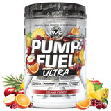 PMD envase frente mostrando marca y sabor Island Punch, impulsa energía previa al entrenamiento