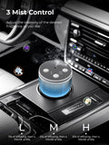 Pmsusoow difusor colocado en portavasos de coche, aroma sin derrames