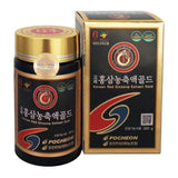 Pocheon frontal del envase 240g mostrando etiqueta clara y origen