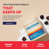 Podium Nutrition cucharada con polvo lista para disolver y medir dosis