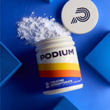 Podium Nutrition Solos disuelto en vaso facilita consumo antes o después del ejercicio